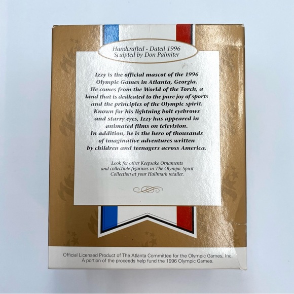 Hallmark Keepsake Izzy The 1996 Mascot Atlanta Olympic Games Spirit Collection - Picture 8 of 10